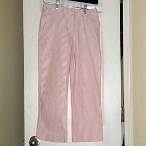 Tailor New York Pink Striped Pants Size 2
